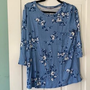 —Medium Floral Amelia James Top